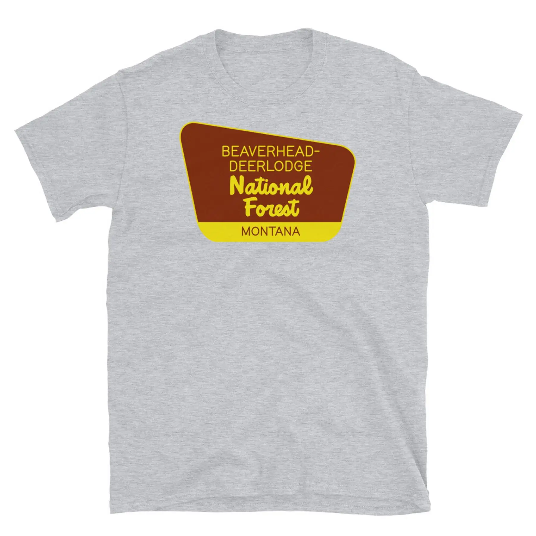 

Beaverhead Deerlodge National Forest Montana Short Sleeve Unisex T Shirt