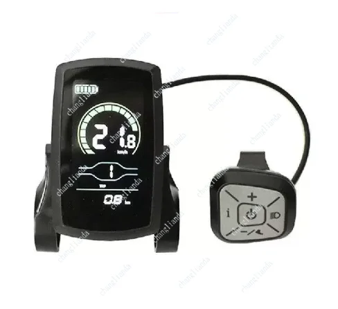 

YL80C Ebike-displaymeter - 36V/48V 5-pins snelheidsregelingspaneel (voor geschikt voor fietsbikes en ombouwsets)