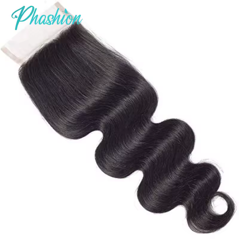 Phashion 26 Inch 4x4 5X5 Body Wave Lace Closure Only Pre Plucked Swiss Transparent 100 Remy Human Hair For Black Women Full Soft - Image 3
