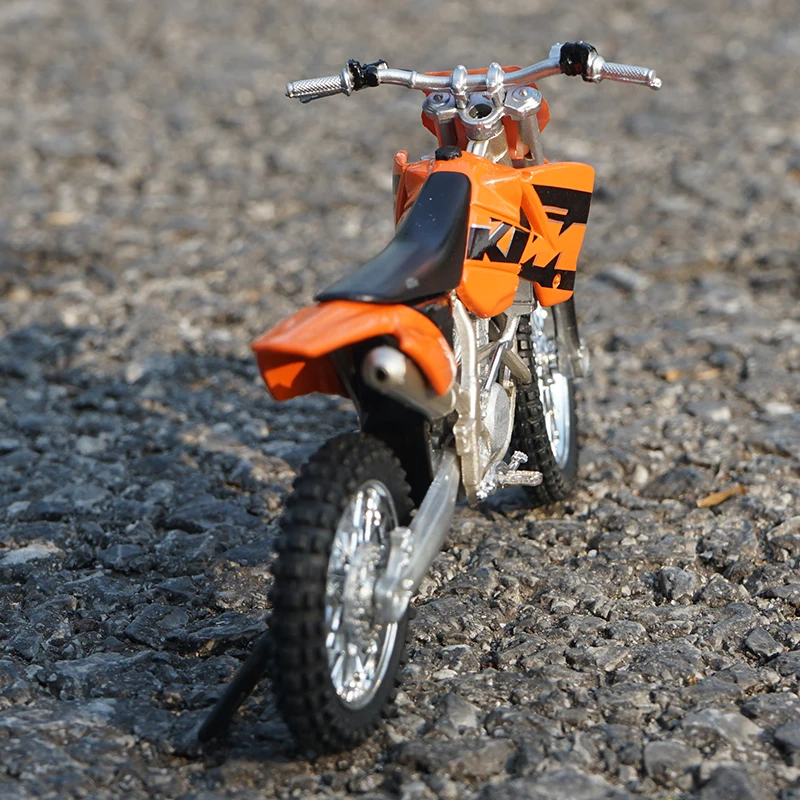 Welly 1:18 KTM 450 SX Racing Alloy Motorcycle Model Diecast Metal Toy Motorcycle Model Simulation Collection Children Toys Gift