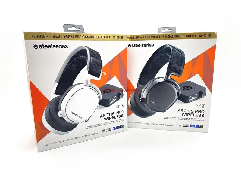 SteelSeries Arctis Pro Wireless Gaming Headset - Lossless High Fidelity Wireless + Bluetooth for PS4 and PC