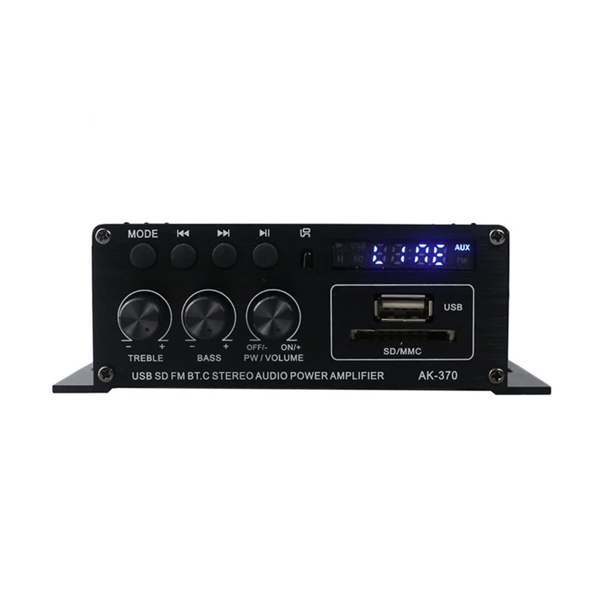 

HOT Mini Digital Power Audio Car Amplifier Blue Light Stereo Audio Amplifier for Home Theater Club Music