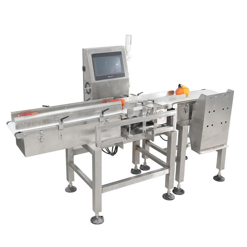 LCD Touch Screen High Speed Automatic Dynamic Check Weigher for Over Loss Weight checking