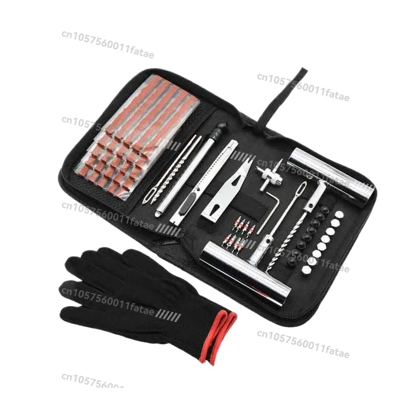 

Cloth Tire Repair Tool Set 24/46/62-piece Emergency Fast Tire Repair Travel
