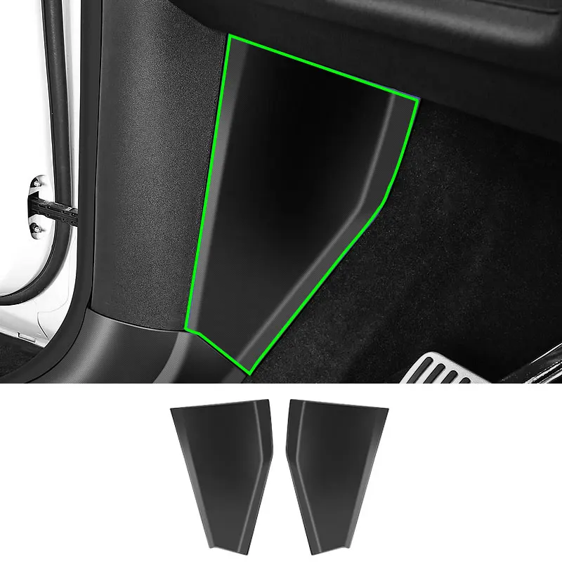 Front Rear Door Sill Strips TPE  Protection  For Tesla Model Y Corner Protection Boot Door Sill Strip Welcome Pedal Guard Cover