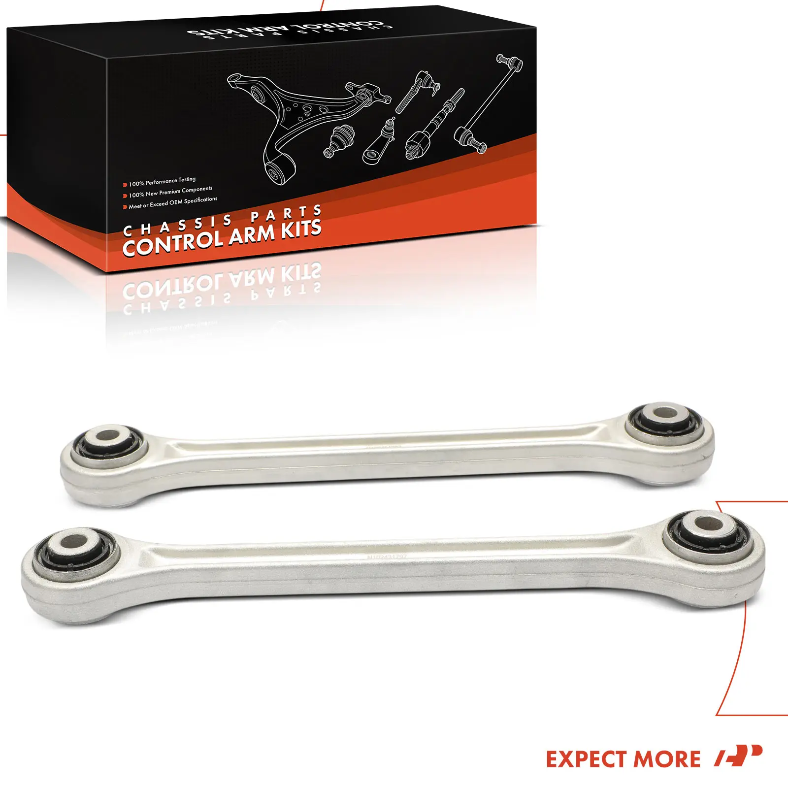 A-Premium 2x Rear Upper Side Suspension Control Arm Kit for Porsche Panamera 2010-2016