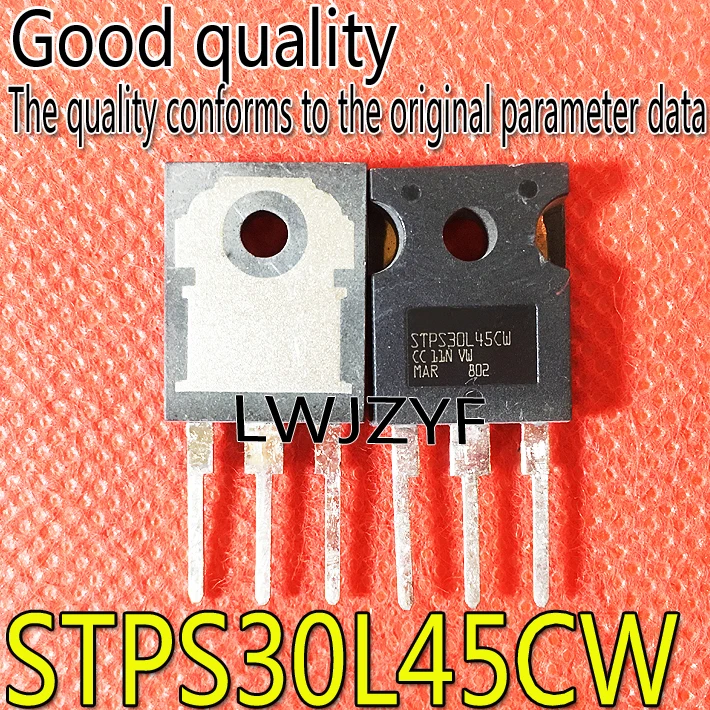 

(10Pieces) New STPS30L45CW TO-247 MOSFET Fast shipping