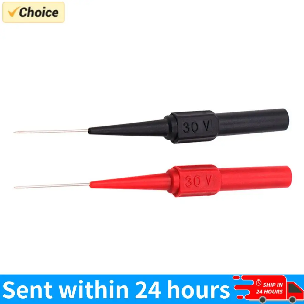 

2-10Pcs Diagnostic Tools Multimeter Test Lead Extention Back Piercing Needle Tip Probes Autotools Automotive Kit Machine 0.7MM ﻿