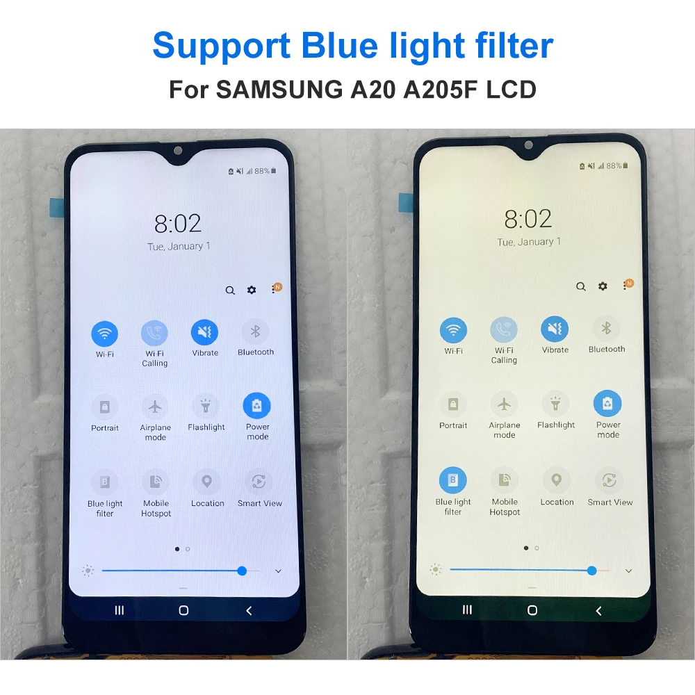 100% Tested A20 Lcd Display for Samsung Galaxy A20 A205 A205F/DS A205FN/DS A205G/DS Display Touch Screen Digitizer Assembly Part