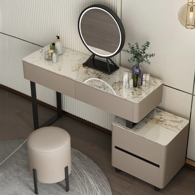 Multifunctional Bedroom Dressing Table Cabinet Container Minimalist Comfortable Dressing Table Charm Schminktisch Home Furniture