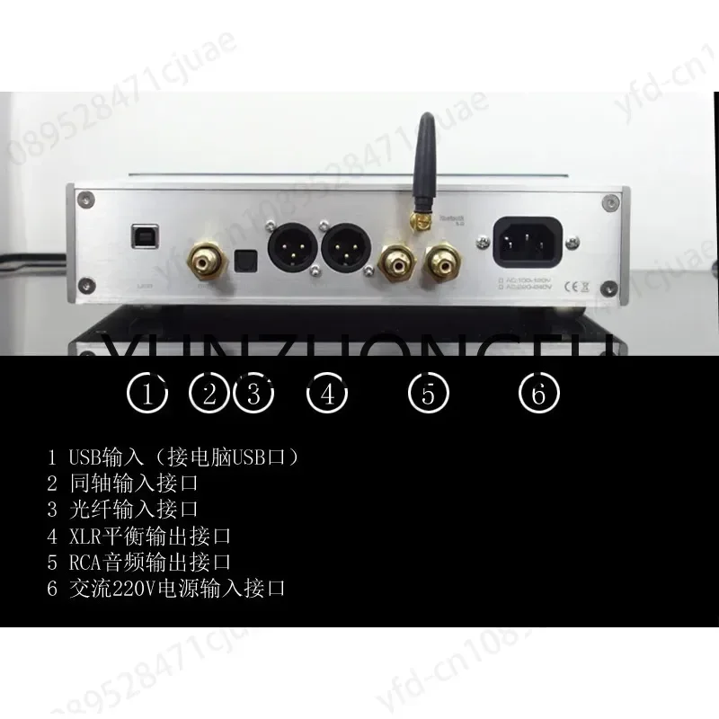 Latest SU3B ES9028PRO ES9038PRO USB DAC decoder XMOS XU208 Asynchronous USB Decoder Amplifier