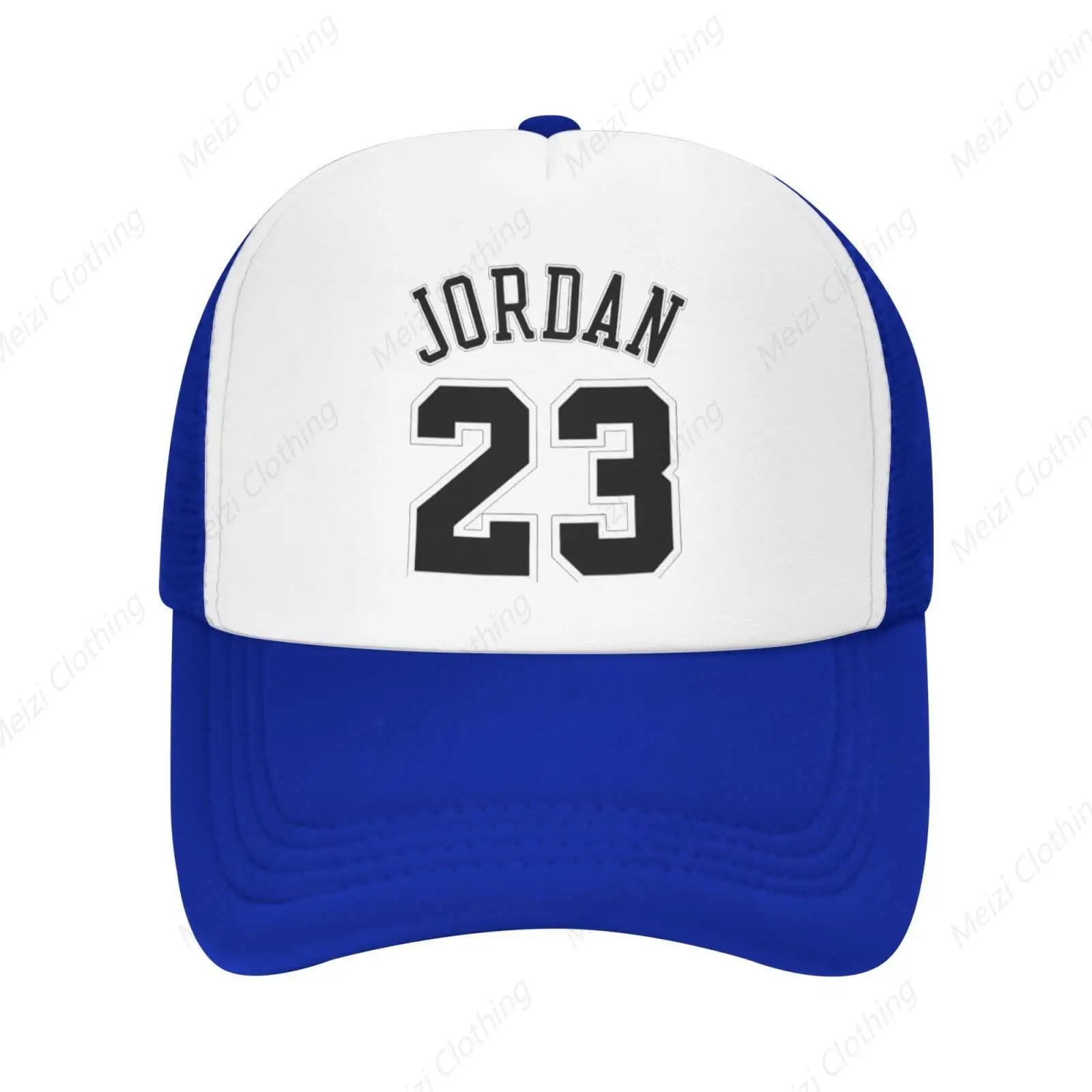 Basketball Enthusiast No. 23 Mesh Truck Cap Sports Baseball Cap Casual Adjustable Hip-Hop Gift Golf Dad Cap