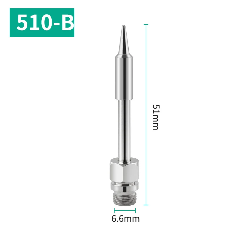 1pcs 510 Interface Soldering Iron Head Mini Portable Soldering Iron Tip Accessories Tool USB Solder Tip