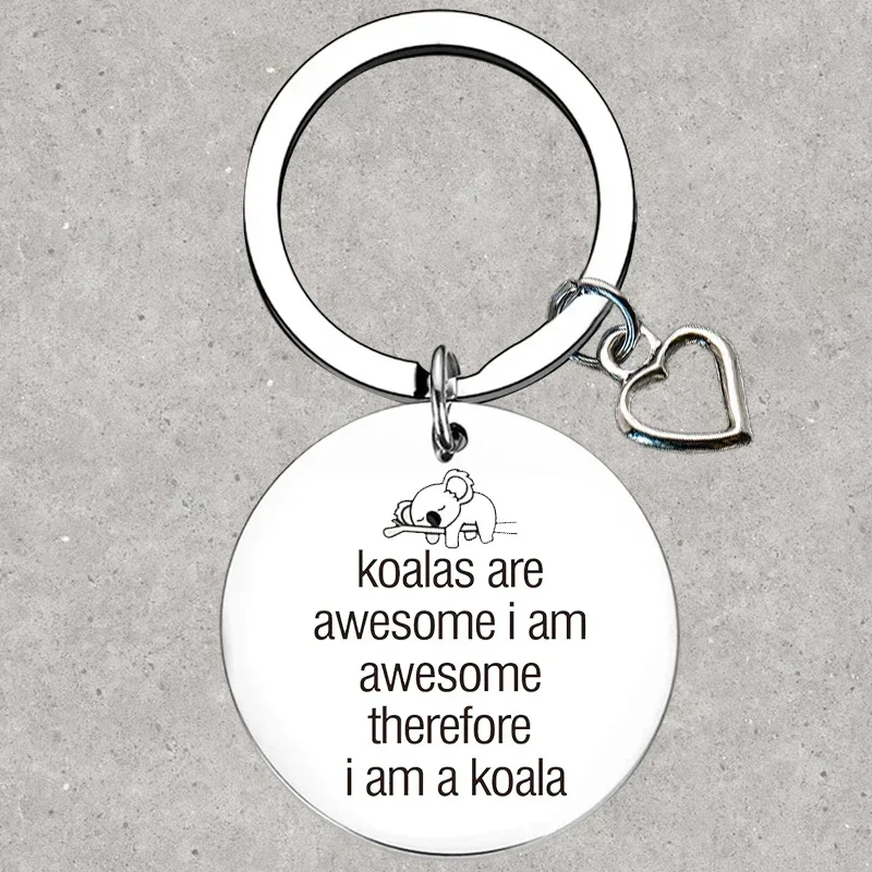 Hot Koala Bear Gift Keychain koala chrismas Key Rings koala Lover Gift girl sister friend daughter birthday gift