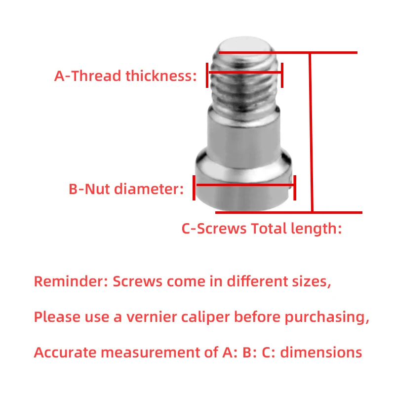 Wholesale watch repair accessories watch side guard bridge screws For Panerai PAM111 441 dial guard bridge screws handle screws