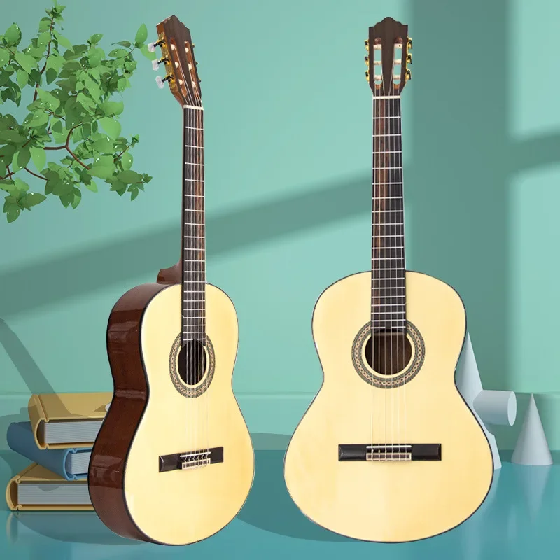 36 inch retro guitar travel veneer children's guitar piano retro musical instrument wholesale 39 inch antique wood guitar