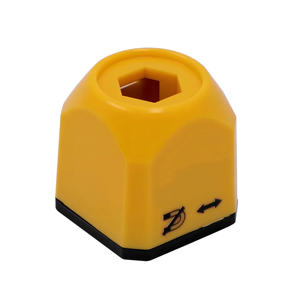 Magnetic Bit Holder For Screwdrivers With Adjustable Magnet Strength Fits 4mm 5mm 6.35mm Hex Bits Compact Design