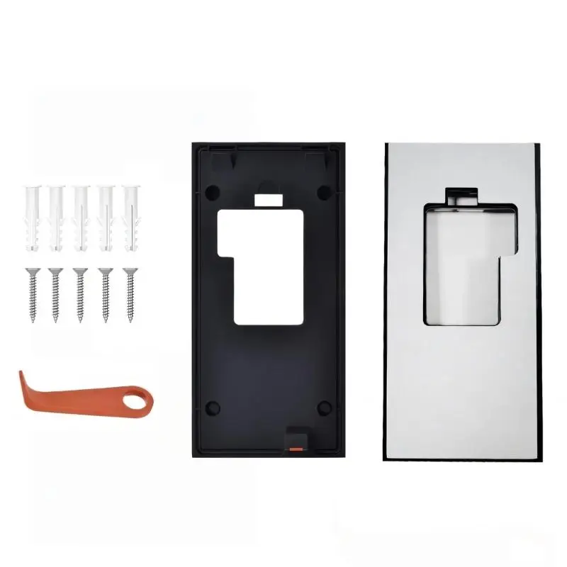 

Профессиональные монтажные кронштейны для быстрой настройки дверных звонков без сверления, пластиковый клейкий кронштейн для