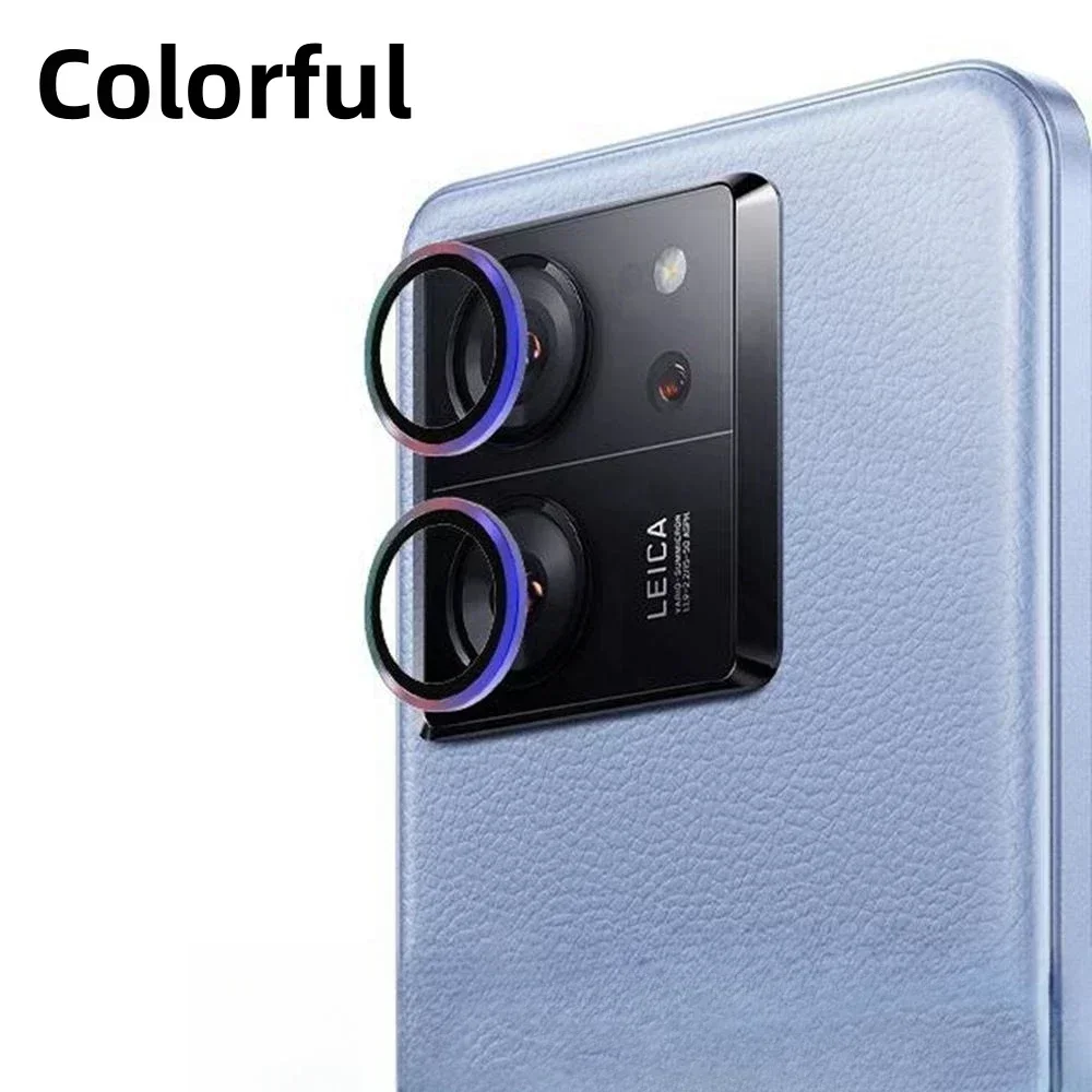 렌즈 금속 카메라 보호대 유리, 샤오미 13T 13TPro Pro 풀 커버 카메라 보호 링, Xiaomi 13T Pro 후면 카메라 필름용