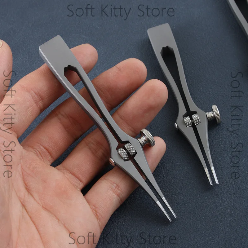 Adjustable pitch method 1-6mm hexagonal chopping, handmade DIY leather chopping device, high carbon and high chromium