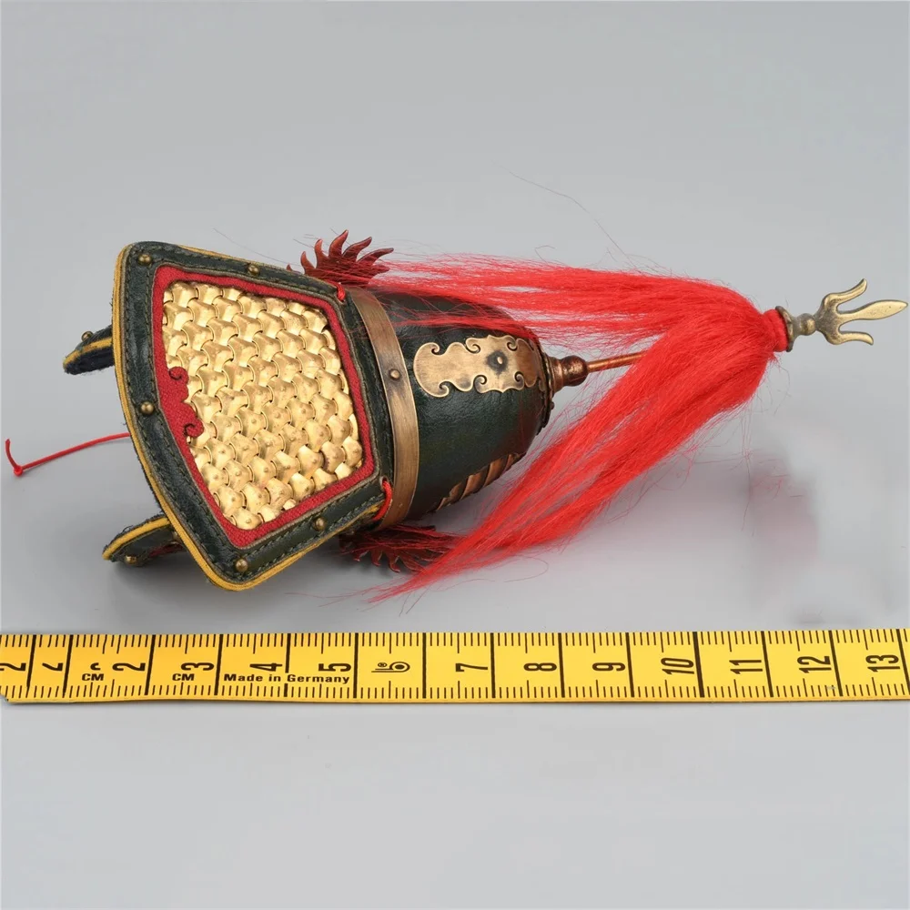 1/6 KLG KLG-R030B سلالة مينغ Koxinga الملك ذكر الجندي دمية خوذة درع تلسكوب اللعب نموذج ل 12 "دمية الشكل جمع DIY بها بنفسك