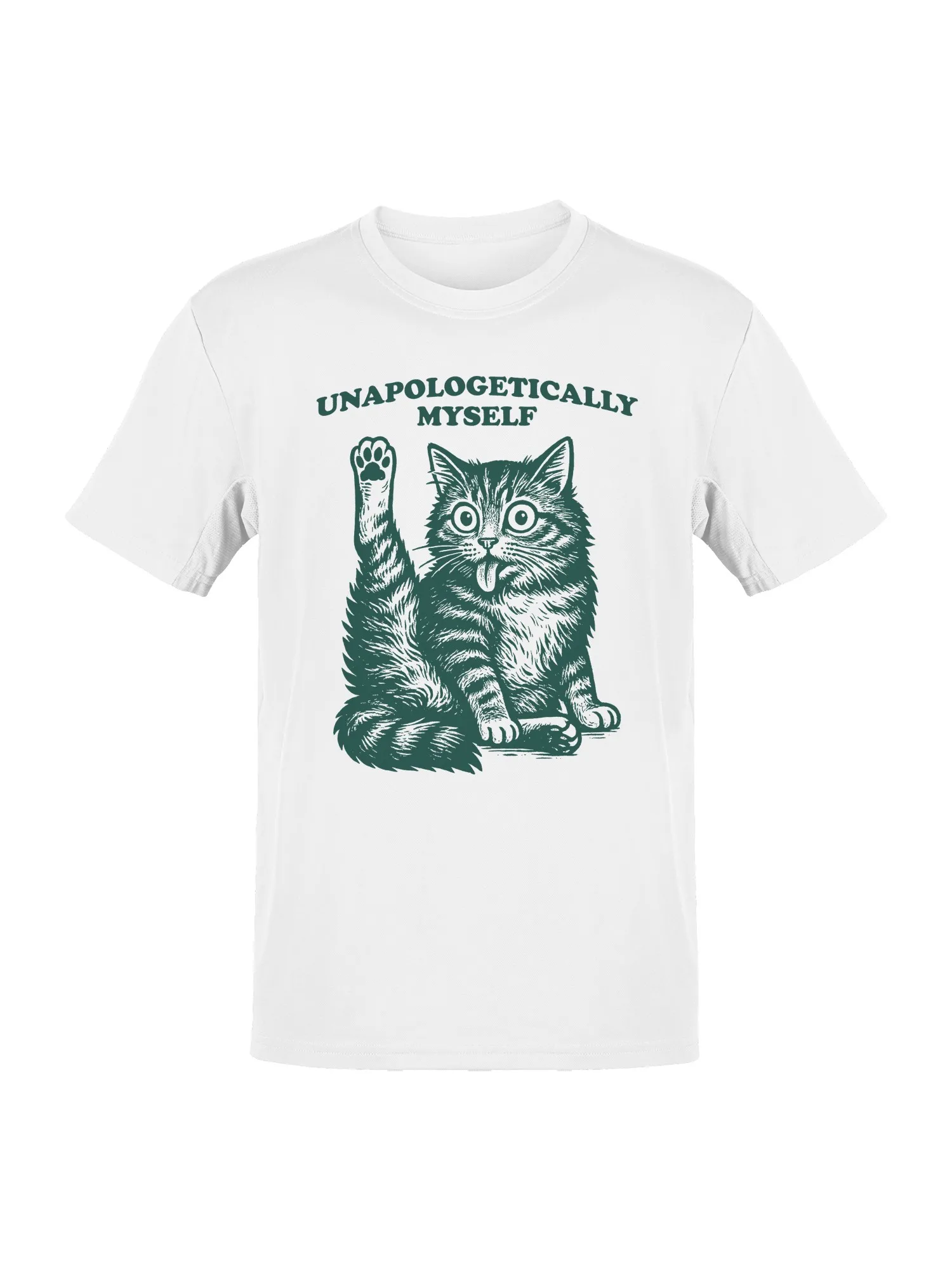 There Is No Doubt That My Own Cat Art Women Printed Pure T-shirt and Women's Round-neck Fashionable Short-sleeved Shirt Graphic