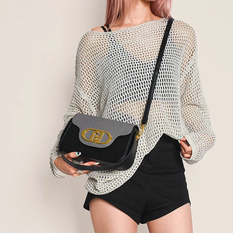 

Fashionable Leather Crossbody Bag For Ladies Messenger Bag Shoulder Bag Style Designer Luxury Brand