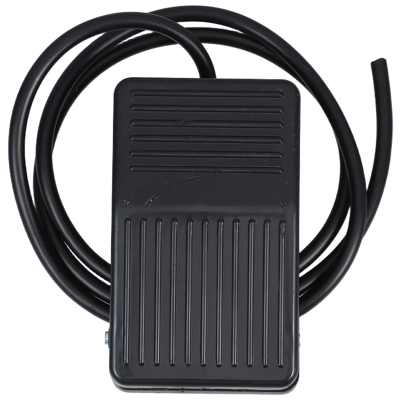 دواسة مفتاح القدم المضادة للانزلاق سطح مطاطي لحظة دواسة القدم لآلة خياطة النجارة سهلة التركيب