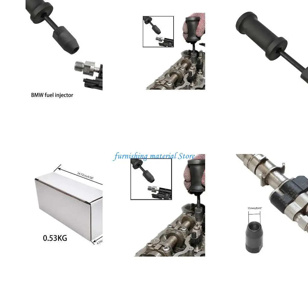 

Y5GD Injector Slide Hammer Pullers Injector Remove Tool Replacement for N14 N18 N20 N26 N53 N54 N55 N63 S63 Engine