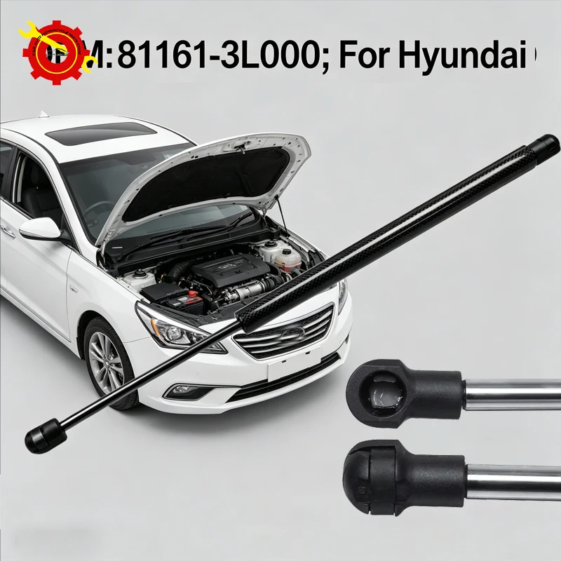 

Car Hood Lift Support Strut Front Bonnet Gas Prop Rod 81161-3L001 For Hyundai Azera Grandeur TG Equus 2011-2016 Sedan 4Door Hood