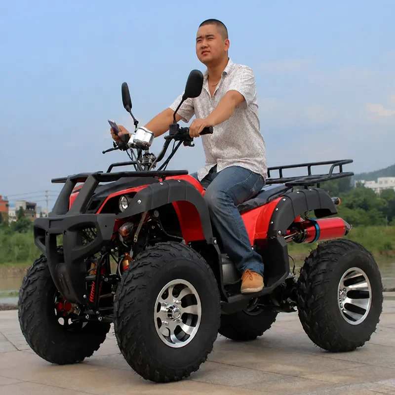 ATV Four Wheeled Off Road Motorcycle All Terrain Vehicle for Desert Mountain Beach Scenic Riding Outdoor Adventure Sports