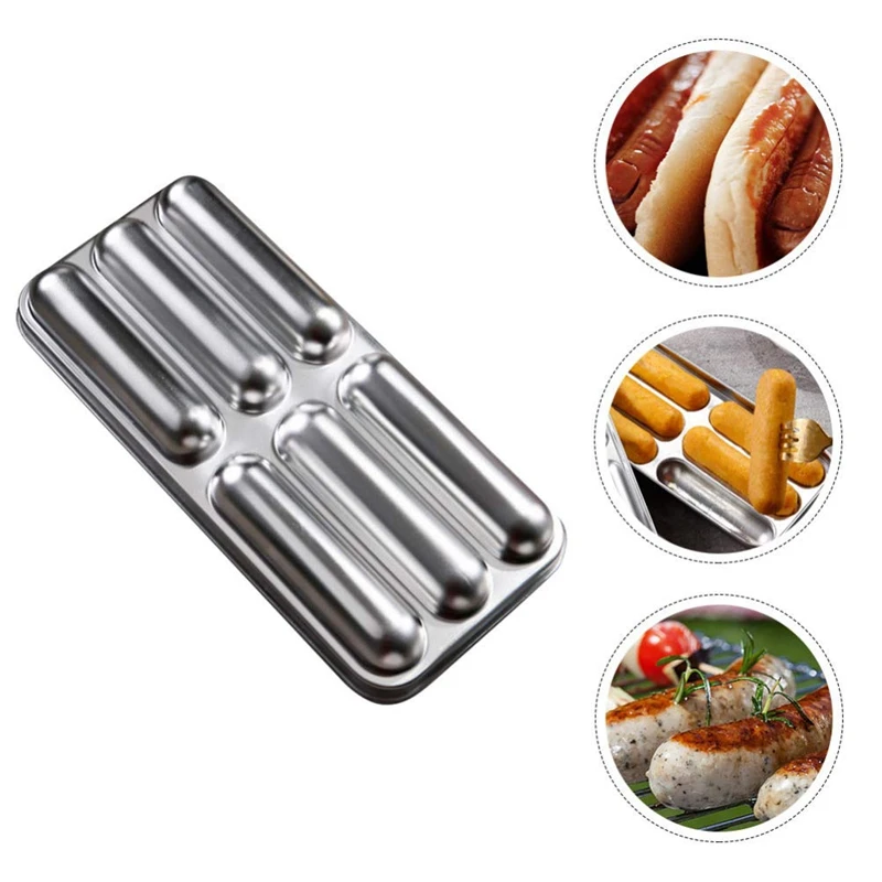 Stainless Steel Sausage Mold Non-Stick Pan DIY Hot Dog Mold, Egg Sausage And Baby Intestine Mold