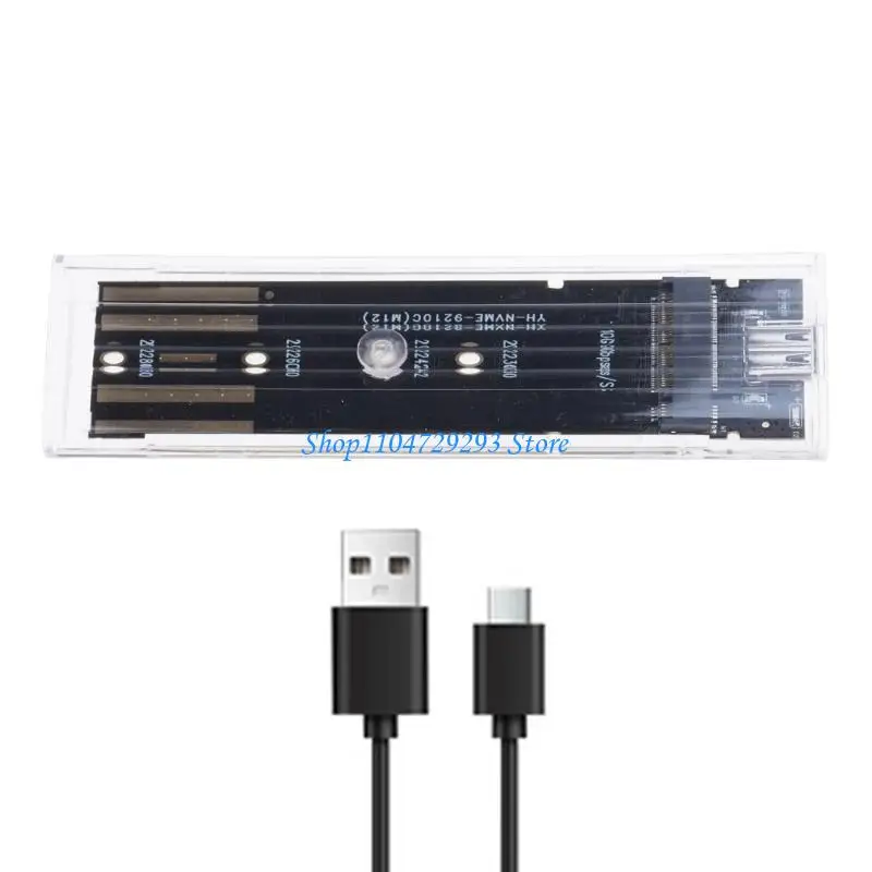 

Y2GD Innovative M.2 HDD Enclosure Case Providing Rapid File Transfer and Shockproof Construction NVME/Optional