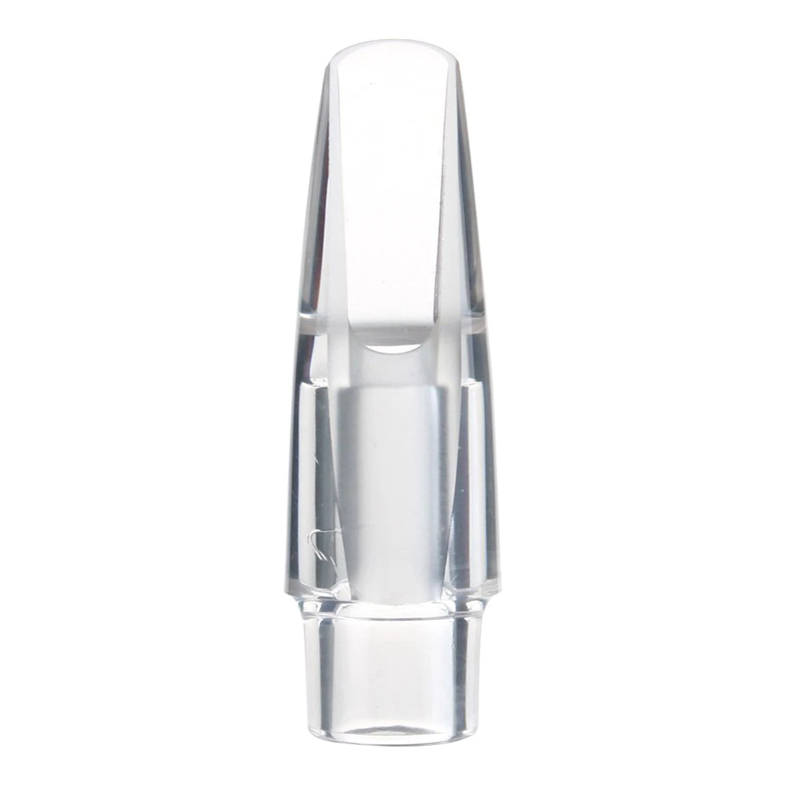 Alto Saxophone Transparent Mouthpiece E-flat Crystal Mouthpiece Mini Portable for Beginner Music Player
