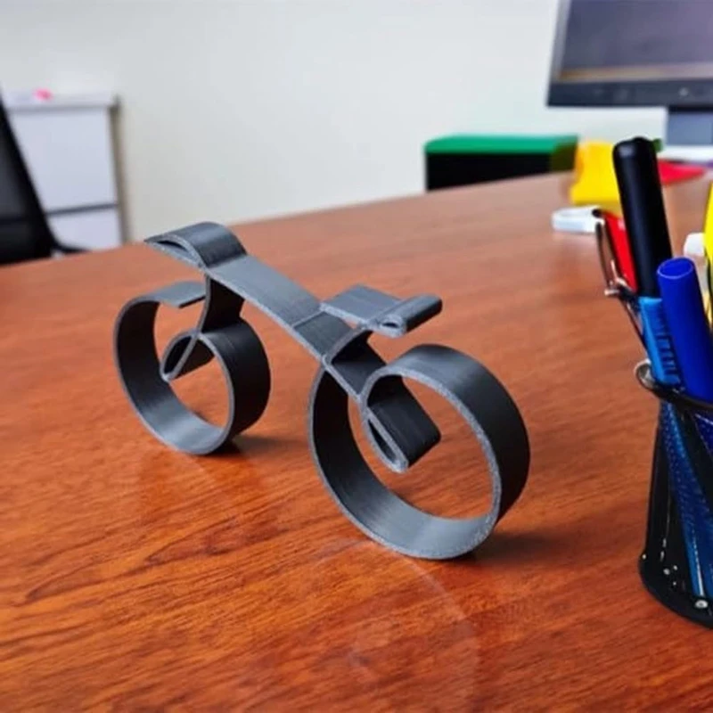 Bicycle Sculpture Wire Framed Style,Black Bicycle Line Art Sculpture,Bike Art Decor,For The Bicycle Lover For Women Easy To Use