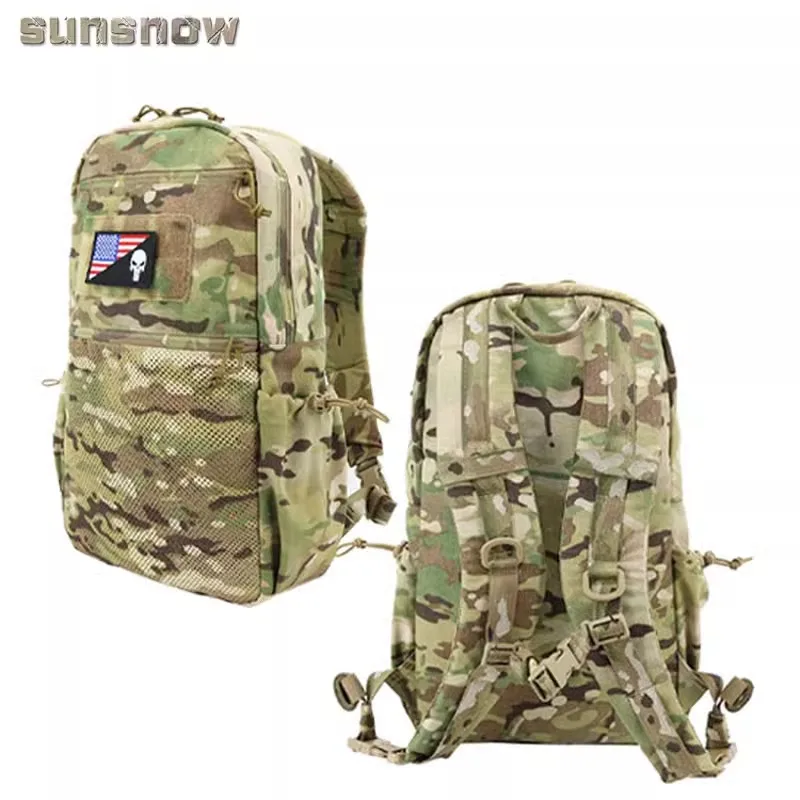 [Made by Sun Snow] LBT-8005A New Outdoor Casual Shoulder Color Matching Waterproof Backpack Imported X-PAC