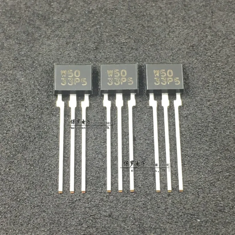 10pcs/ EW-550 screen printing W50 unipolar latch Hall sensor EW550 Hall switch element