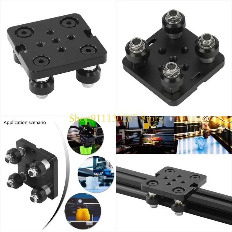 

J1HC High Precise V-Openbuild Wheel v Gantry Plate для 2020 V Слот 3D Printing