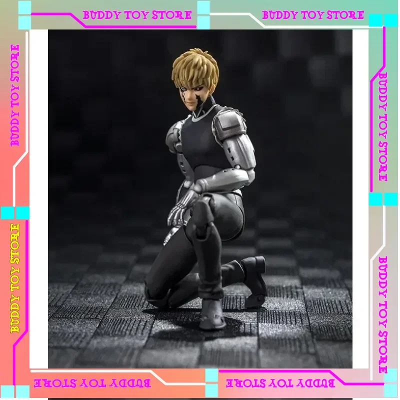 在庫あり GT モデル Greattoys ワンパンマンフィギュアゲノス悪魔サイボーグ SHF PVC アクションフィギュアアニメおもちゃギフト