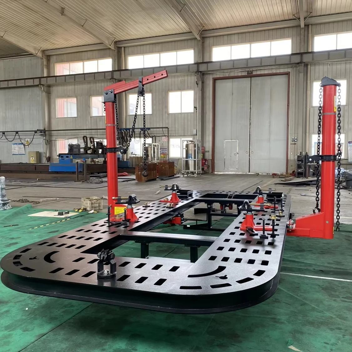 Car Frame Straightening - Customizable Feet Car Frame Machine/ Auto