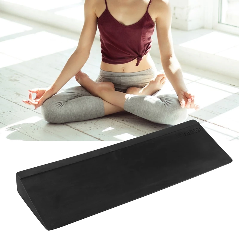 Yoga Fitness Equipment Accessories Yoga Inclined Board Foam Yoga Wedge Yoga Inclined Wooden Brick image 5