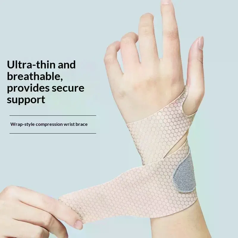 Wrist Support Brace Carpal Tunnel Support Breathable Wrist Protector Pressurized Wrist Wraps Unisex Ultra Thin Brace