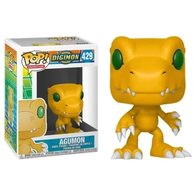Funko POP Animation Digimon Aguman # Figura de Vinilo 429 de 10 cm, Muñeco Coleccionable de PVC, Juguetes para Niños, Regalo de Cumpleaños