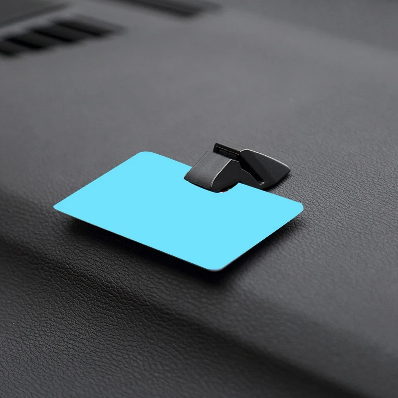 Multifunctional Card Ticket Holder Auto Car ID IC Clip Black Dashboard Door Adhesive Clips Car Styling Car Organization