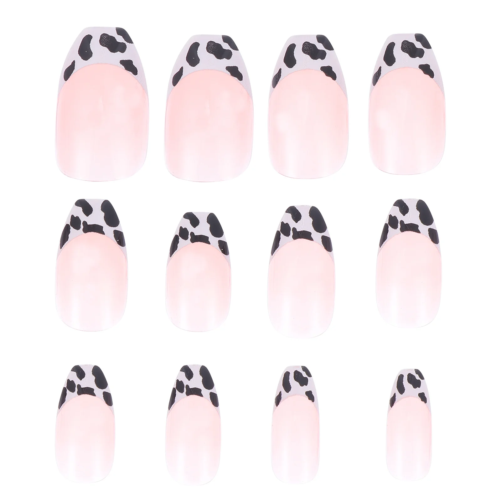 

48 шт., накладные ногти с полным покрытием, искусственные ногти для дизайна ногтей «сделай сам», свадебный выпускной, длинные накладные ногти, маникюрные наклейки