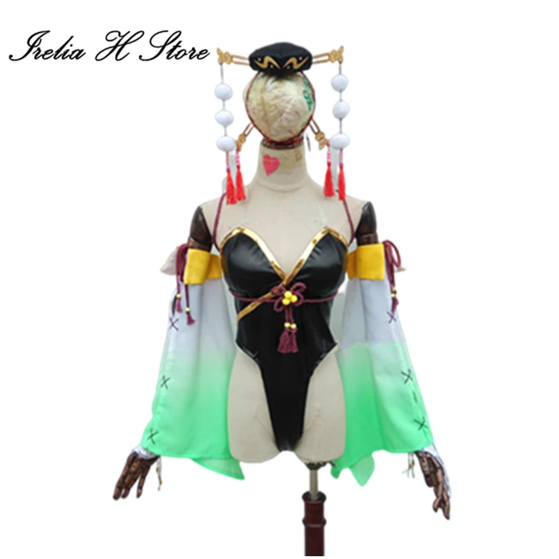 Irelia H Store Nyotengu DOA 5 Cosplay Nyotengu cosplay costume sexy jumpsuit custom made SEXY COS