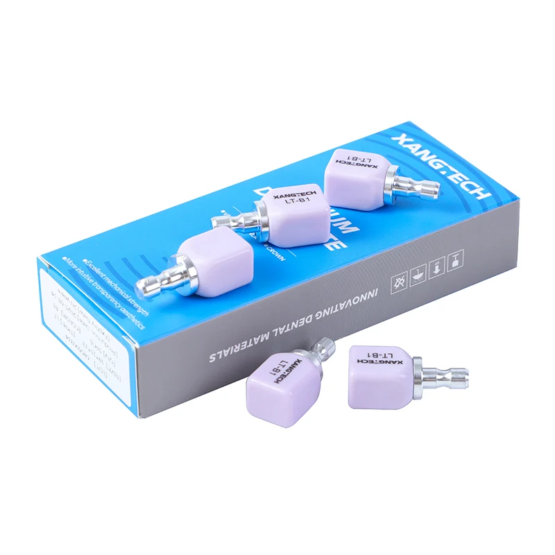 XANGTECH Neue 5 Stück Lithium-Disilikat-Blöcke C14 Glaskeramik Dentallabor für Sirona Cerec CAD/CAM für Kronenfurniermaterial