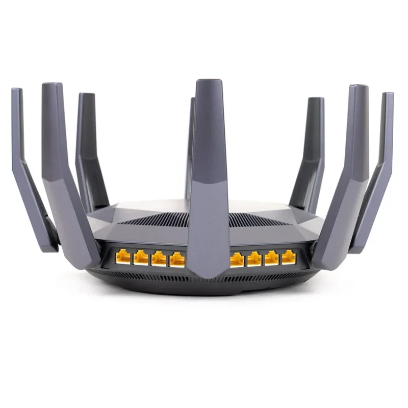 Gaming Router Asus RT-AX89X Ax6000 Dual Band Wifi 6, 12-Stream 6Gbps Wifi Snelheid, Dubbele 10G Poorten, MU-MIMO Ofdma, Aiprotection