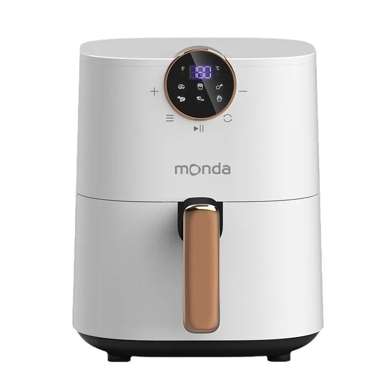 Munda Smart Air Fryer 4.5L Kapasitas Besar Penggorengan Udara Oven Pemanggang Ayam Mati Otomatis Kontrol Sentuh Cerdas