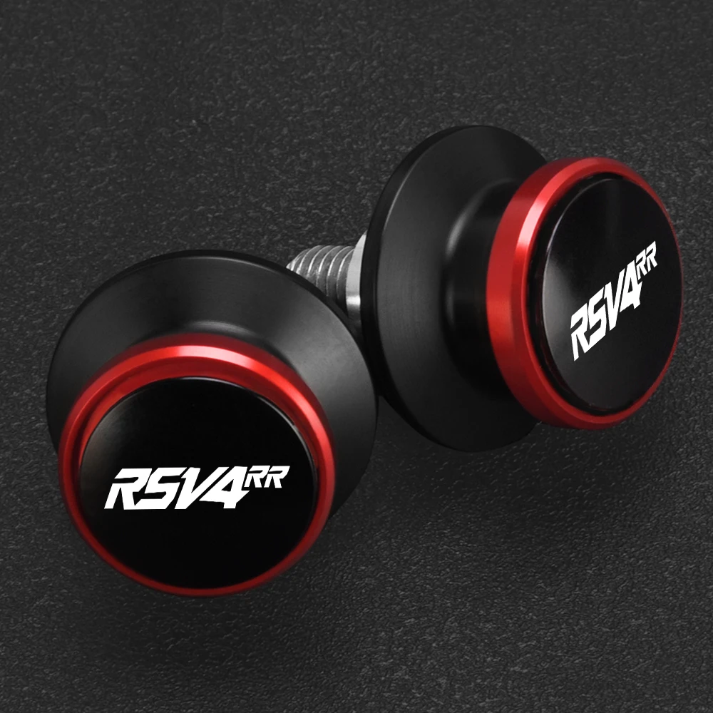 

For Aprilia RSV4RR RSV4 RSV 4 RR 2009-2013 2014 2015 2016 2017 2018 2019 Motorcycle 6MM Swingarm Spools Stand Screws Sliders